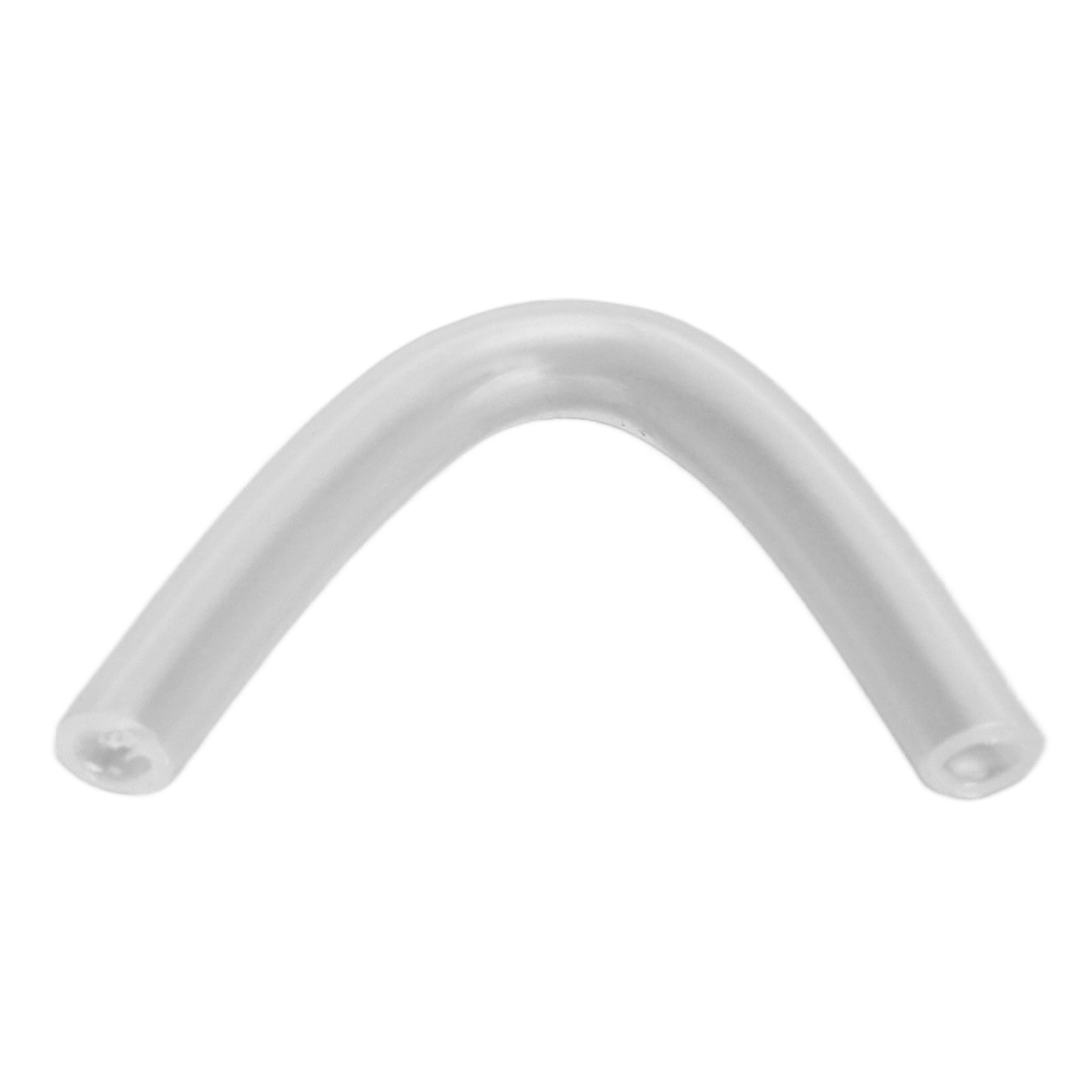 10pcs Hearing Aid Tube V Shaped Transparent Replacement PVC Sound Tube