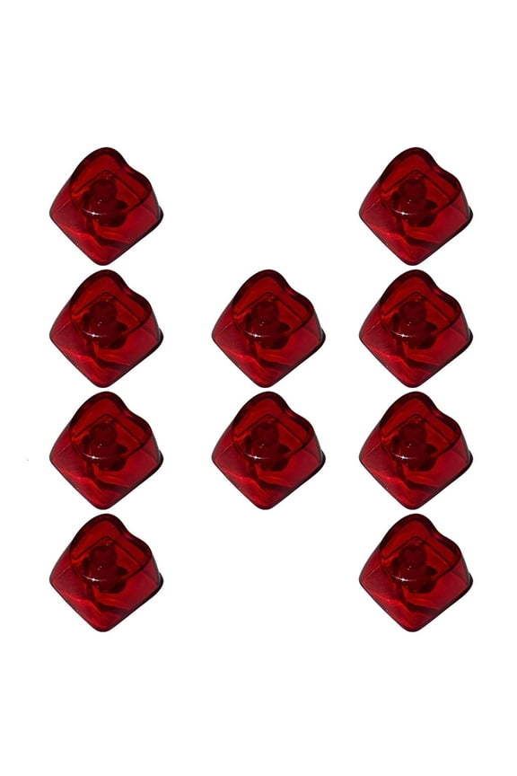 10pcs Heart Backlit Keycaps For Mechanical Keyset DIY Customizable Plan