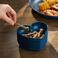 thumbnail image 1 of 10pcs Heart Shaped Dinner Plates Dinnerware Dishes Set 6.1 Inch Food Plate Saucers Tray Fruits Snack Bowls, 1 of 6