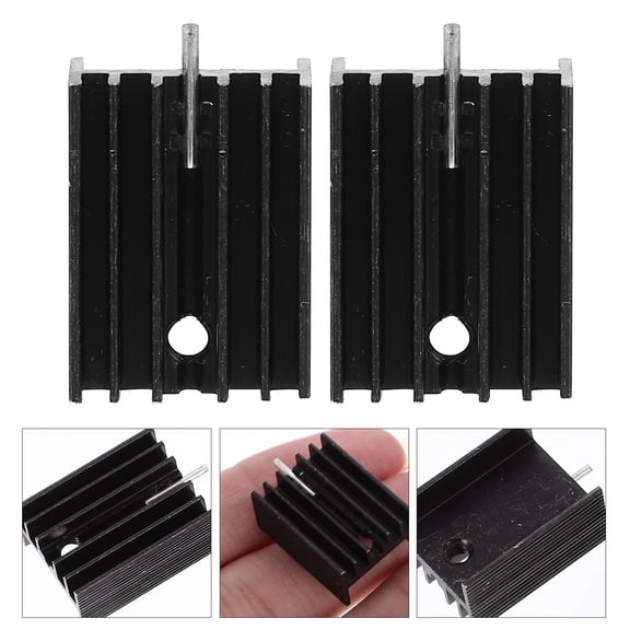 10pcs Heat Sink with Insulator Mounting Kits for Voltage Regulator Transistor