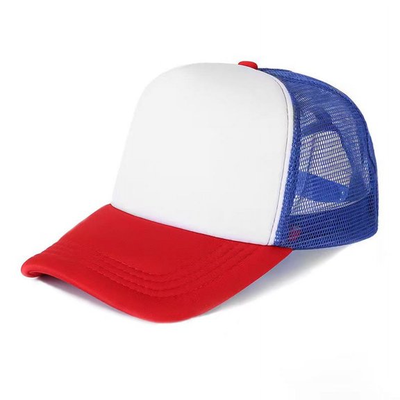 10pcs Heat Transfer Baseball Hats DIY Blank Printing Hat Mesh Sublimation Hats