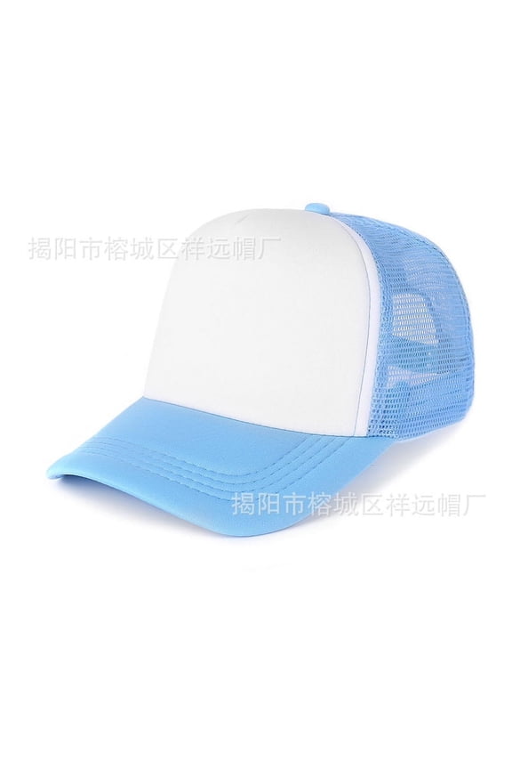 10pcs Heat Transfer Baseball Hats DIY Blank Printing Hat Mesh Sublimation Hats