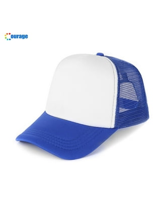 10pcs Unfinished Sublimation Hats Blank Heat Transfer Baseball DIY Mesh  Hats