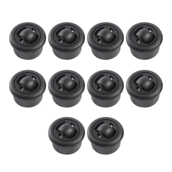10pcs Heavy Duty Furniture Casters Quiet Rotates Wheel for easy Relocation