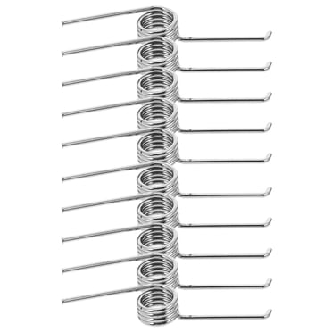 Torsion Springs Set 60pc V-Shaped Torsion Spring Assortment - Stainless Steel 60/90/120/180 Degree Angles For Garbage Can Lid Repair & DIY Projects Torsion Springs Repair
