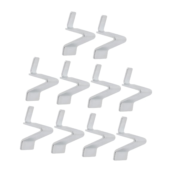 10pcs Heavy Duty Metal Rack Clip Adjustable Shelf Support Clip for Cabinet