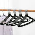 thumbnail image 1 of 10pcs Heavy Duty Metal Wire Suit Clothes Hangers 16" Strong Standard Coat & Clothes Hanger, 1 of 5