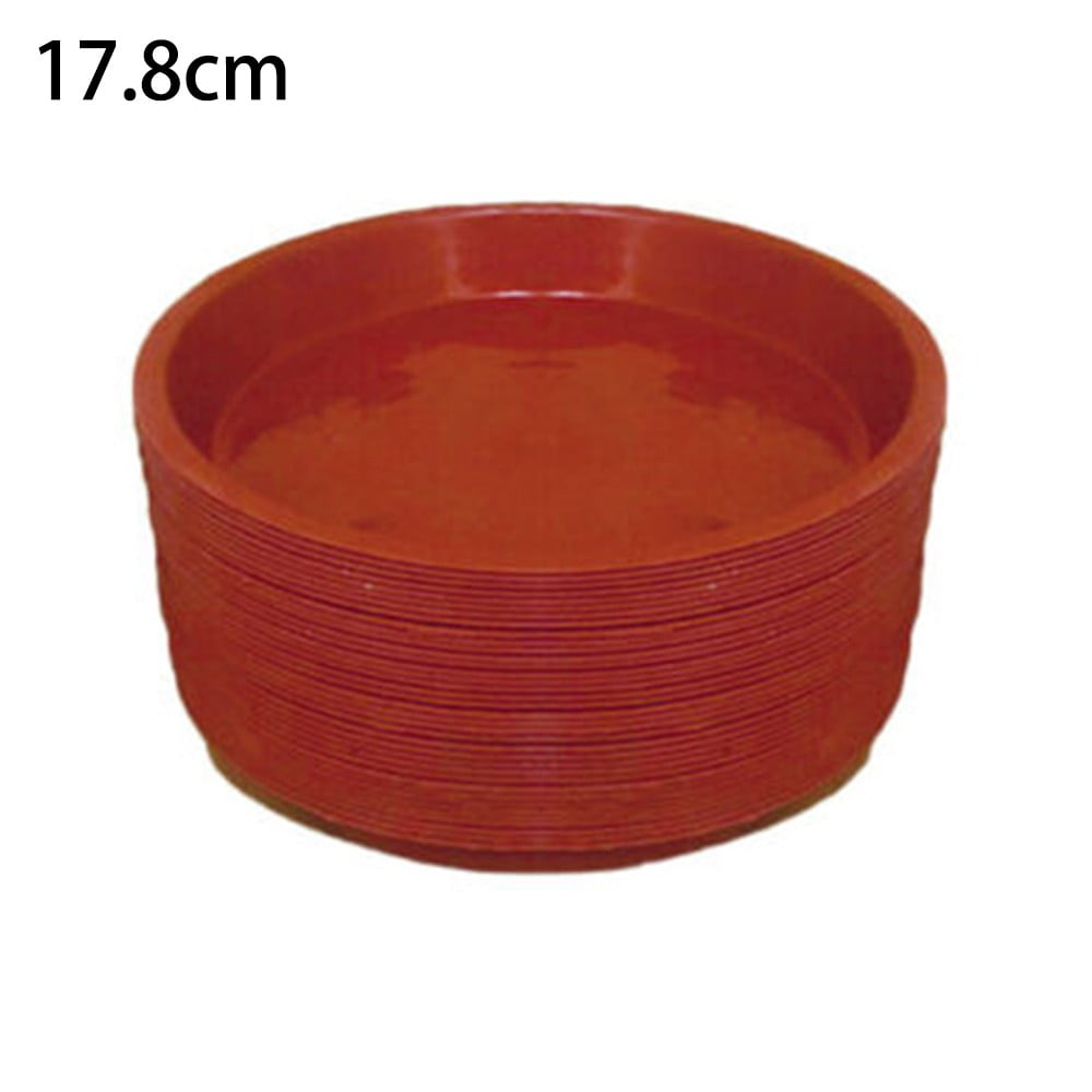 10pcs Heavy Duty Plastic Saucer Planter Plant Pot Saucers Water Tray