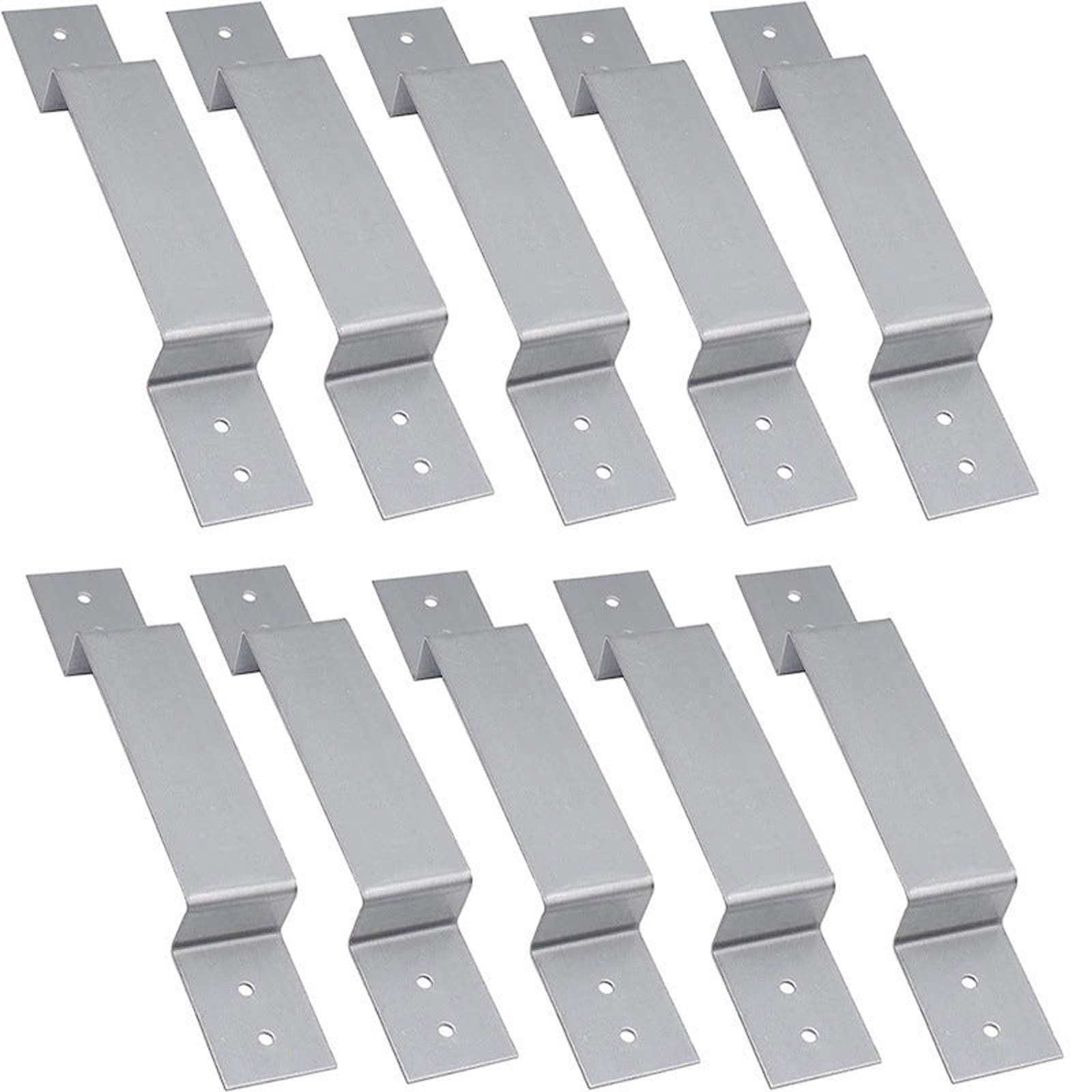10pcs Heavy-Duty Z-Bracket for Wood Fencing Fence Safety Bracket