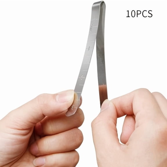10pcs Hemming Clip, Sewing Clip Measuring Ruler Mark Sewing Project Quilting Supplies (3 Inches)