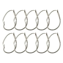 10pcs High Carbon Steel Wacky Rig Hooks for Fishing with Wide Design