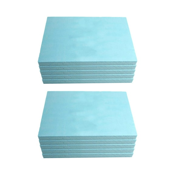 10pcs High Density Lightweight Rectangle Foam Slab Board Sheets Thick for DIY Crafting Carving Arts Model Material 1.5cm 2.5cm