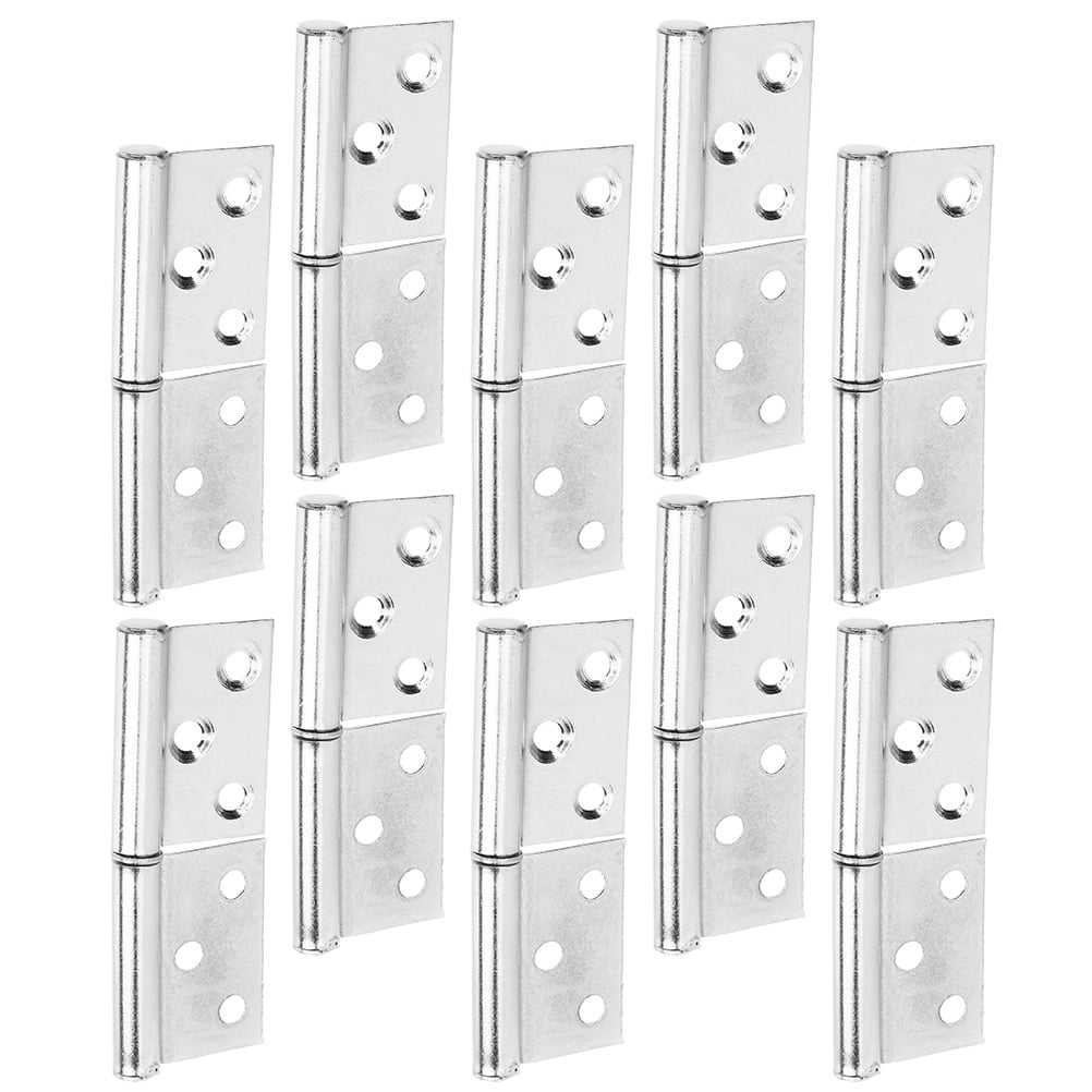 10pcs Hinges Heavy Duty Lift Off Hinges Detachable Door Hinges Stainless Flag Hinges