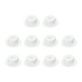 thumbnail image 1 of 10pcs Hole Plug 3/8 Inch (9mm) Button Plugs Fit for 8.5mm Hole, Snap in Locking Hole Tube Plug Gel, White, 1 of 6