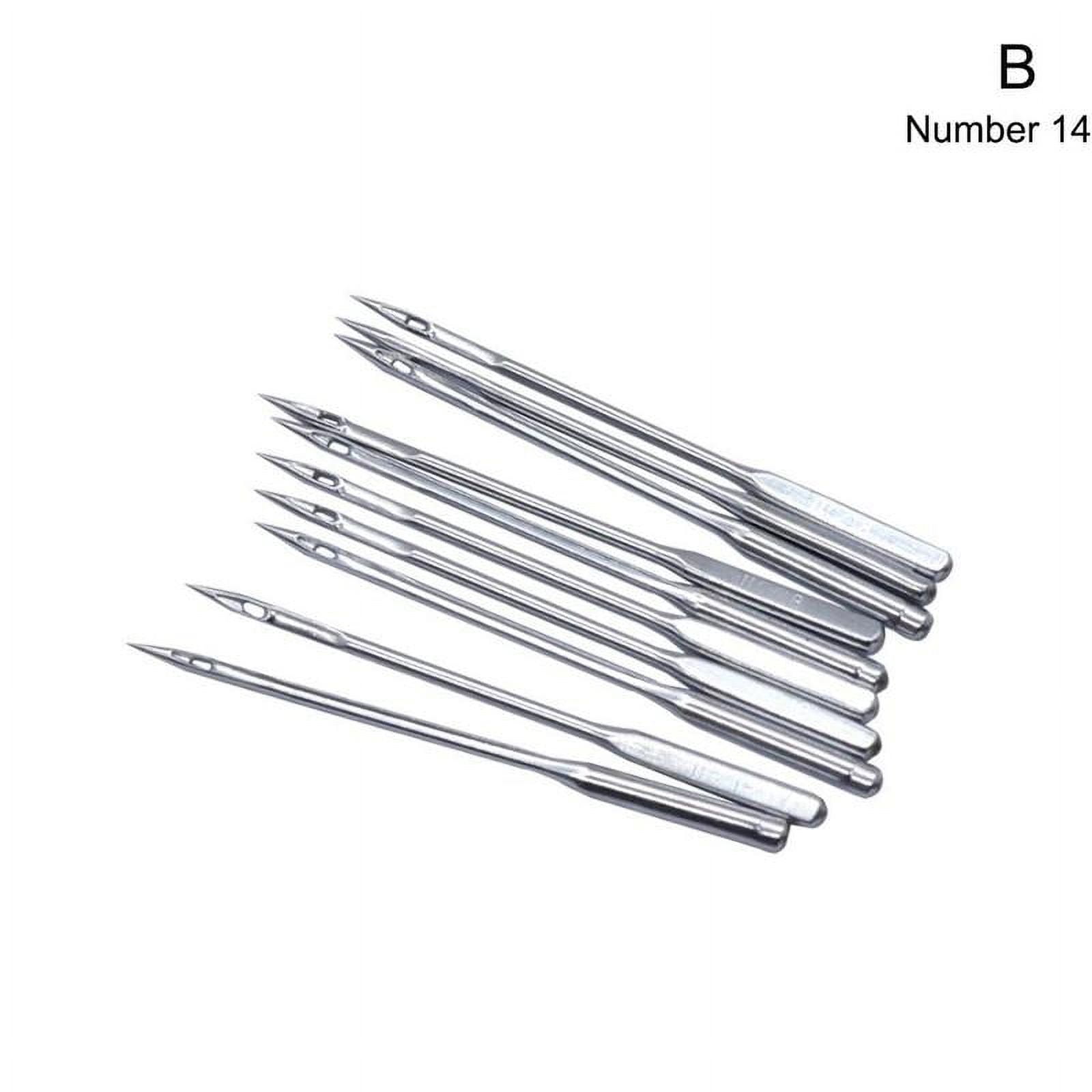 10pcs Home Sewing Machine Needle 11/75,12/80,14/90,16/100 For Brother  Singer Kit G0T5 