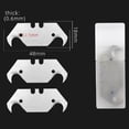 thumbnail image 1 of 10pcs Horn Blade Horn Hook Tool Carpet Wallpaper Cutter PVC Plastic Floor Hook, 1 of 8