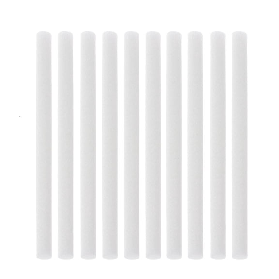 10pcs Humidifier Sticks Cotton Filter Sticks Refill Sticks Filter Replacement Wicks for Portable Personal USB Humidifier