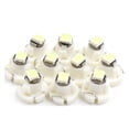 thumbnail image 1 of 10pcs Ice Blue Light T3 1210   Car Speedometer Dash Side Interior Lamp, 1 of 2