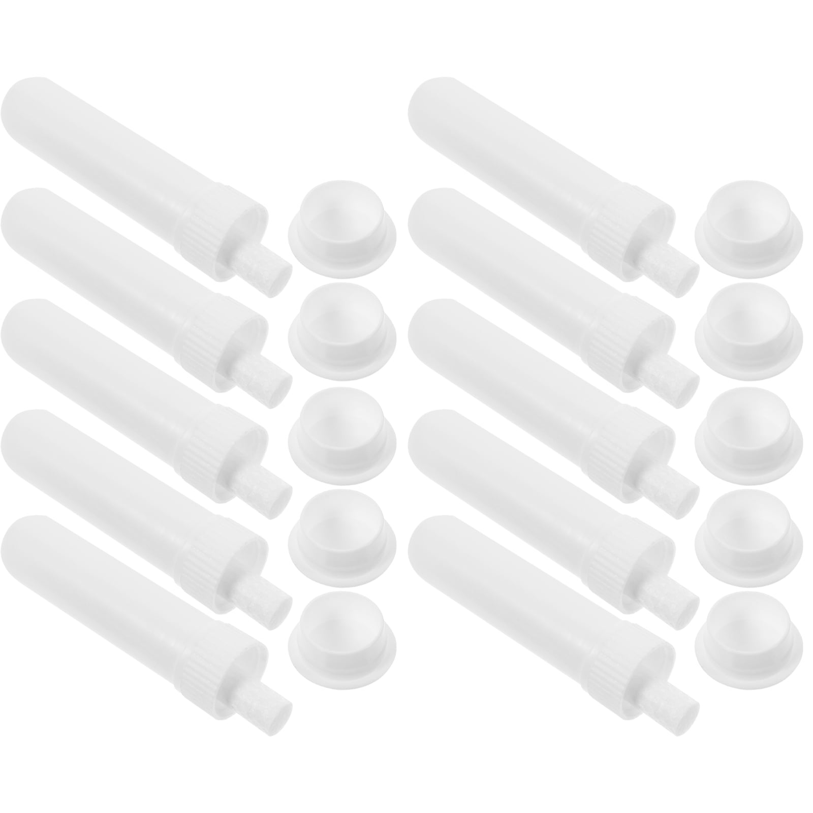 10pcs Inhalers Tubes Aromatherapy Inhalers Portable Inhalers Tubes for