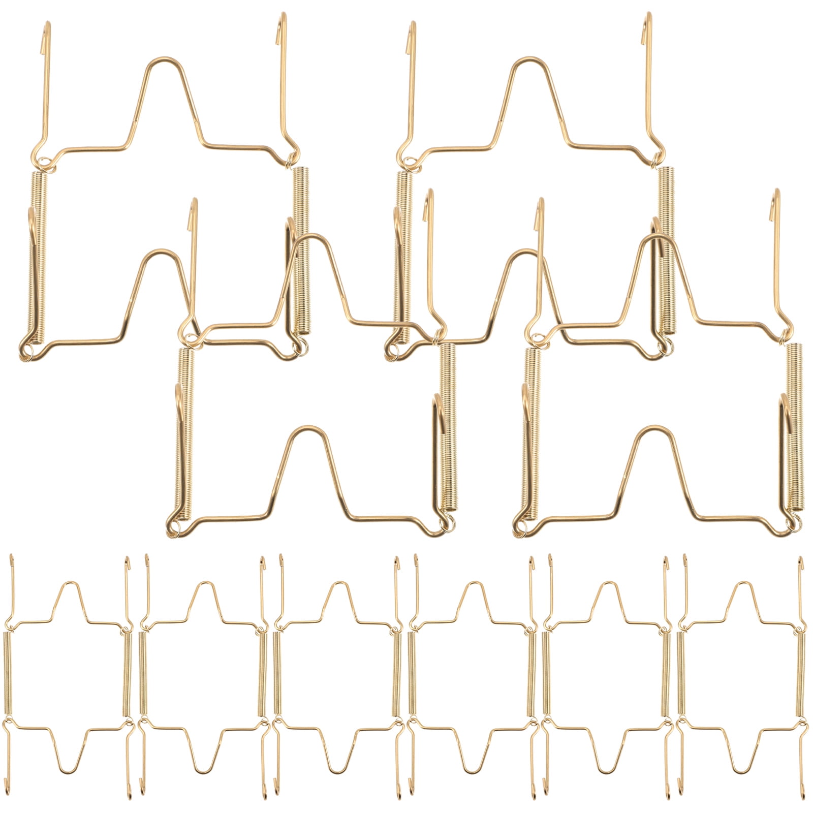 10pcs Invisible Metal Wall Plate Hangers Spring Style Decorative Plate Hanger Dish Display Hangers Walmart