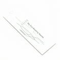 thumbnail image 1 of 10pcs Iron Big Eye Beading Needles Seed Bead Needle for Jewelry Making Platinum 139x0.3mm, 1 of 5