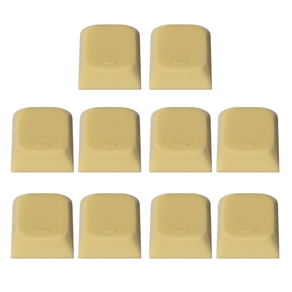 10pcs Jelly Keycaps Features Blind Dots Identification for Gaming and Programming Mechanical Keyboards