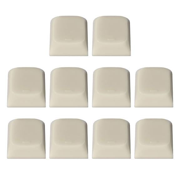 10pcs Jelly Keycaps Features Blind Dots Identification for Gaming and Programming Mechanical Keyboards