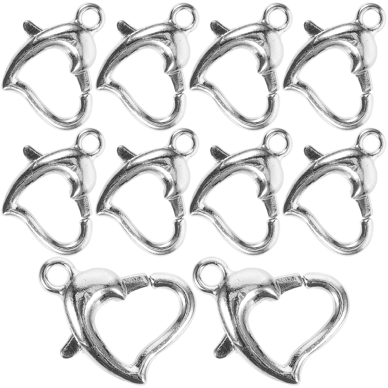 10pcs Jewelry Diy Lobster Clasps Jewelry Lobster Buckles Necklace