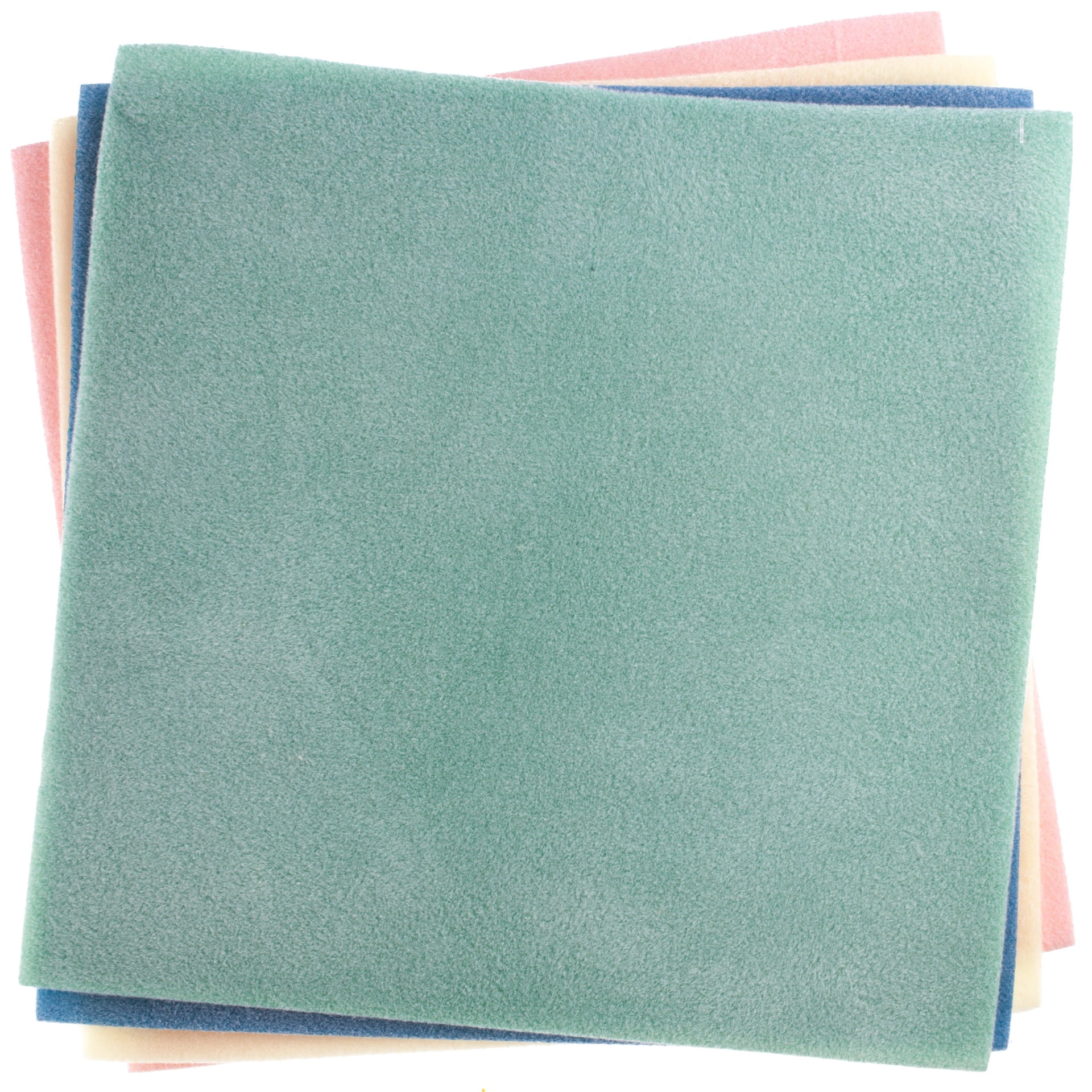 10pcs John Bead 12x12in Assorted Colors Fiber Bead Mat for Beading, Jewelry Making and DIY Crafts