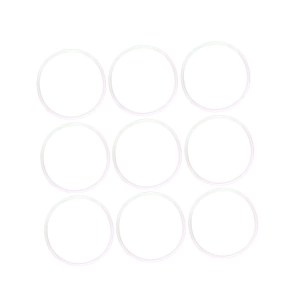 10pcs Juicer Rings Kitchen Gadget Kitchen Tool Kitchen Assesorie Accesorios Kitchen Asseriories Instapot Sealing Ring Sealing Rings Blender Rings Leakproof Rings White - Assortment Gasket Kit