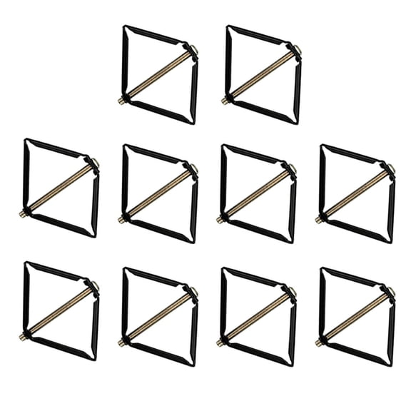 10pcs Junction Box Support Rod Metal Cassette Screws Electrical Box Repairer