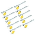thumbnail image 1 of 10pcs K Type Thermocouple Mini Connector Temperature Sensor Fiberglass 3.3ft -50 to 400°C(-58 to 752°F), 1 of 6