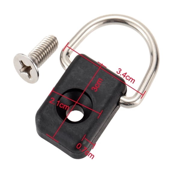 10pcs Kayak D Rings Outfitting Rigging For Boat Canoe Kayak Accessories