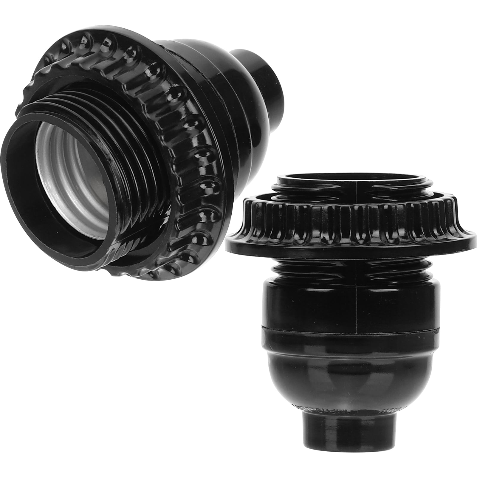 10pcs Keyless Lamp Socket Ceiling Lamp Holder Base E26 Light Socket