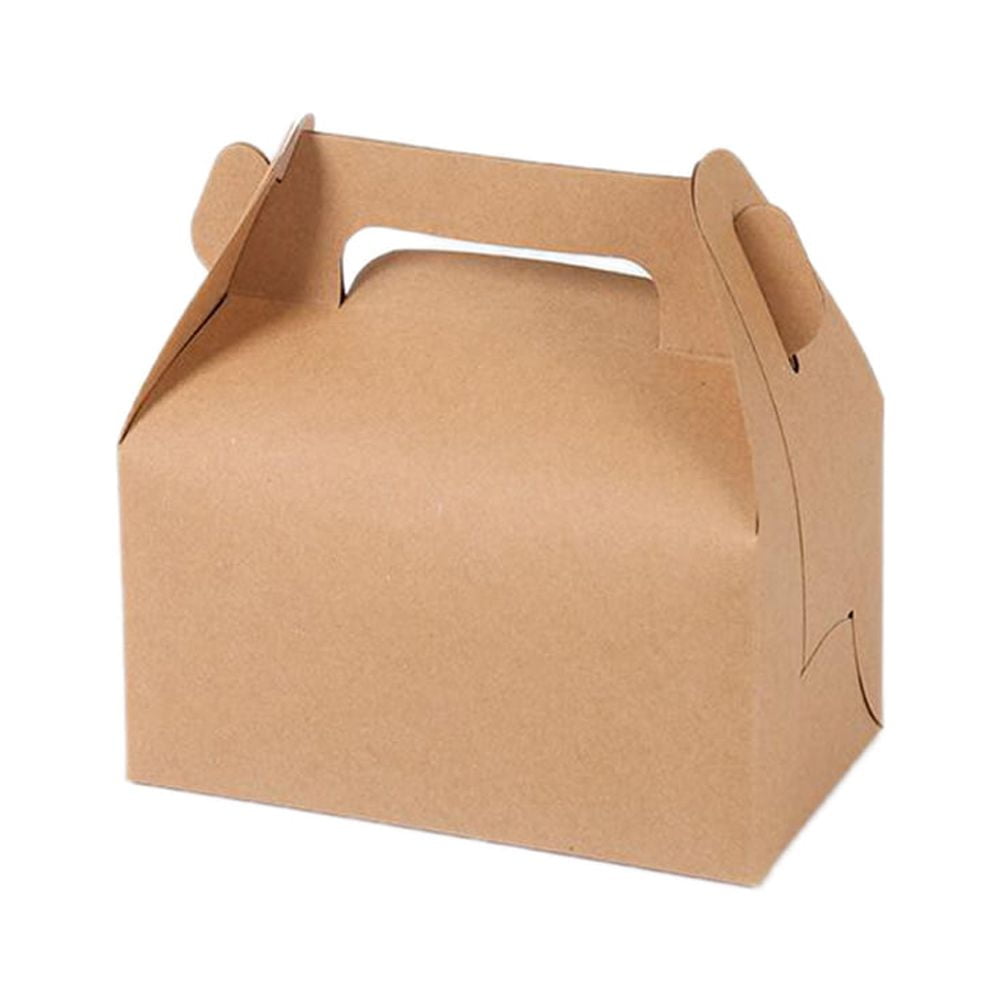 10pcs Kraft Paper Bakery Boxes Cake Boxes Gift Boxes Cupcake Boxes