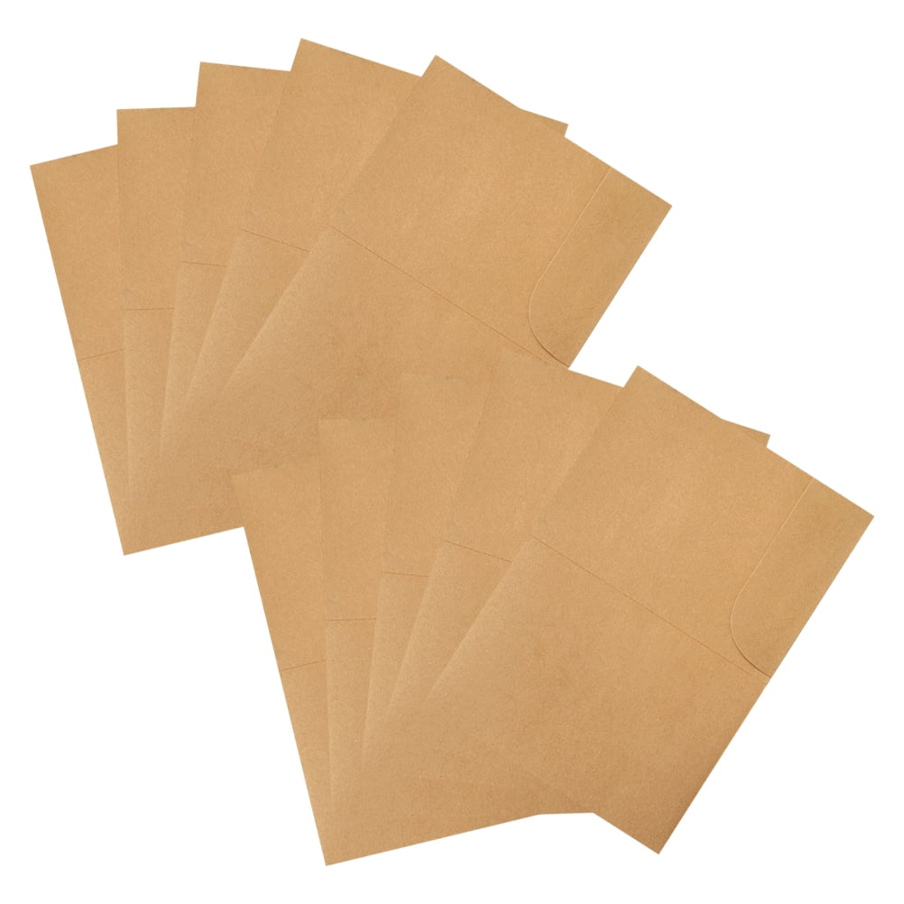10pcs Kraft Paper Document Holder File Envelopes File Organizer Office ...