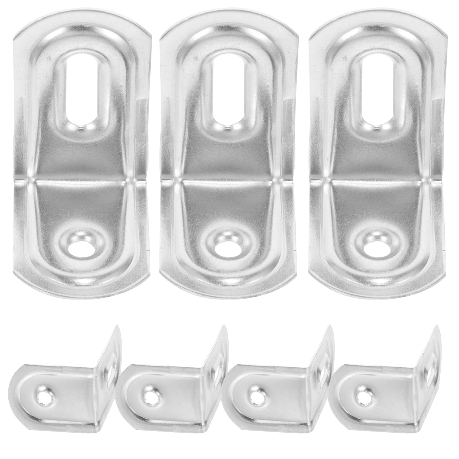 NIAIZEK 10-Pack Adjustable L Brackets with Rounded Corners for ...