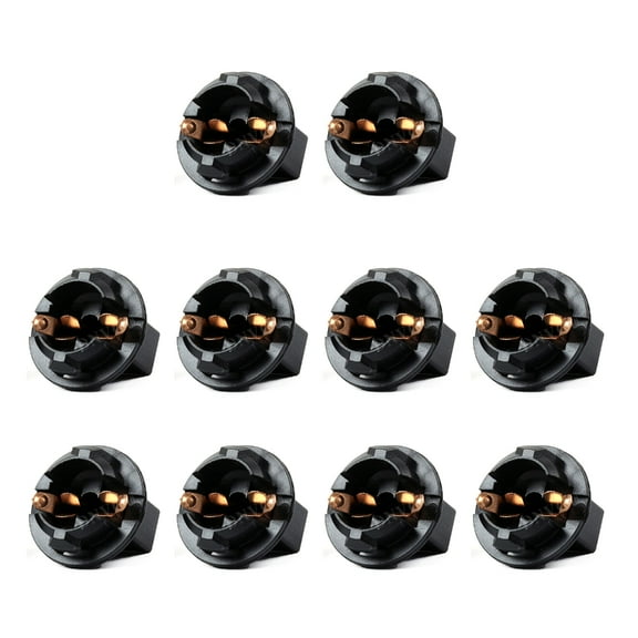 10pcs LED Twist Lock Socket Lamp Holder T5/T10 Lamp Base Bulbs Socket Holder