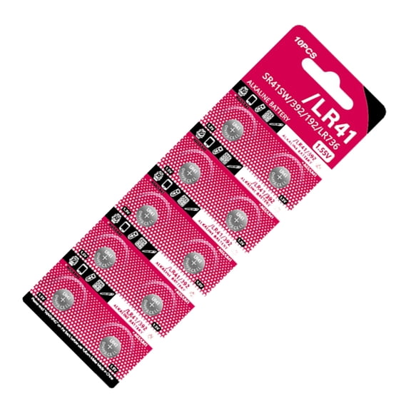 10pcs LR41 Button Batteries 1.5V Alkaline Stable Power Supply for Gadgets And Accessories Replace AG3/192/GP192A