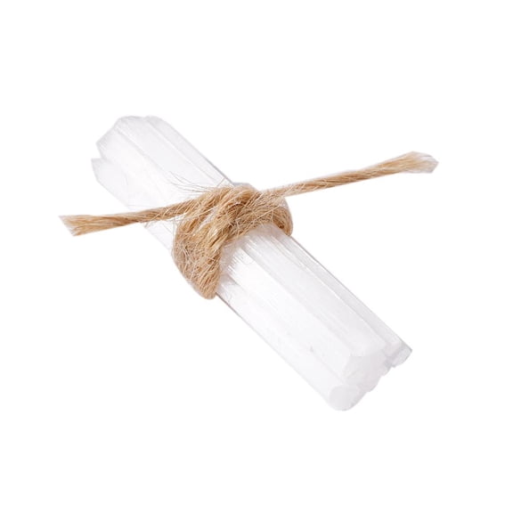 10pcs Large Selenite Crystal Wands / Sticks - Crystal g Cleanin