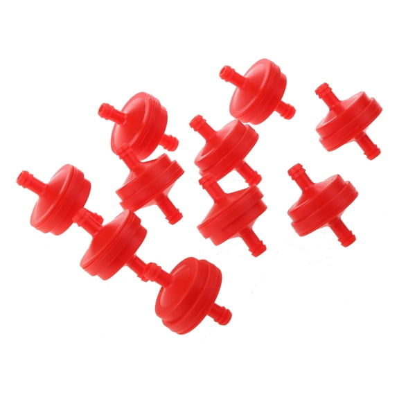10pcs Lawn Mower 1/4" Inline Gas Filter for 298090 298090S Toro 42-5240 56-6360