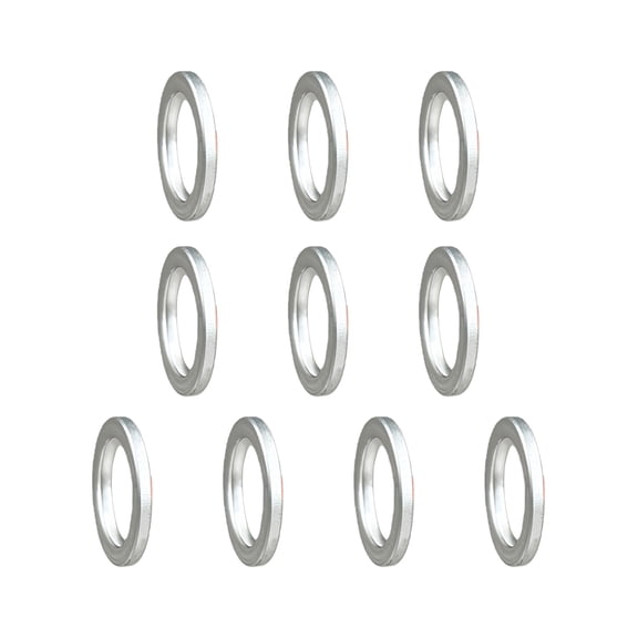 10pcs Light weight Crankset Washers Metal Bottom Bracket Spacers Durability Bike Accessories