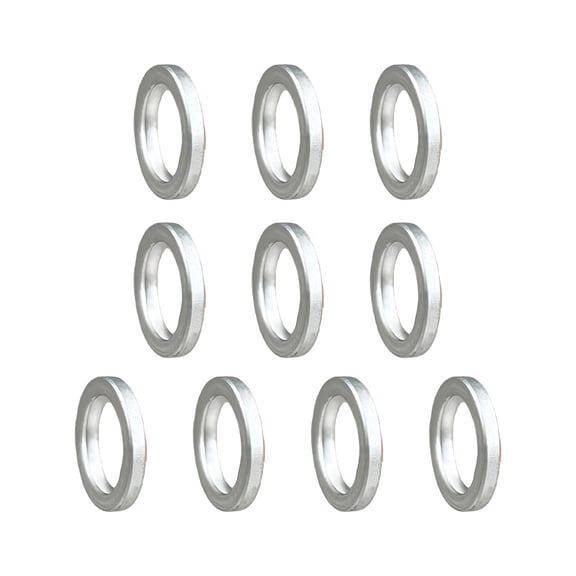 10pcs Light weight Crankset Washers Metal Bottom Bracket Spacers Durability Bike Accessories