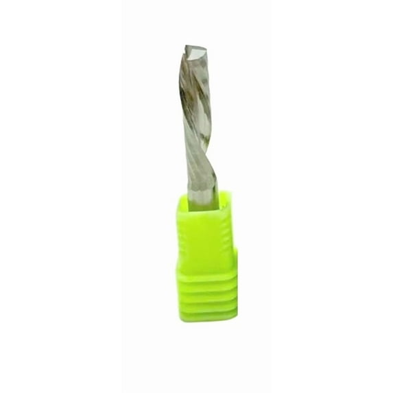 10pcs/Lot 5A 3.175/4/5/6/8mm Left Spiral Carbide Milling Cutter Single ...
