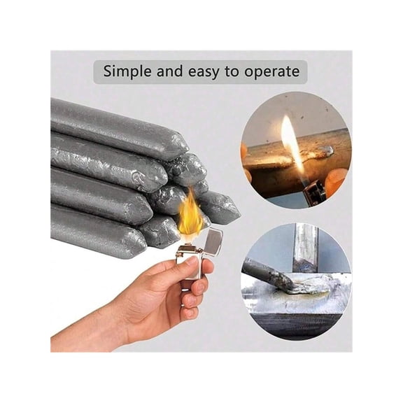 10pcs Low Temperature Universal Solder Rods Home Welding Tools Lightweight Solder Rod Low Melting Solder Rod Copper Iron Aluminum And Flux Cored Universal Solder
