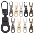 thumbnail image 1 of 10pcs Luggage Zipper Pull Replacement Zipper Slider for Luggage Clothing Backpacks, 1 of 7
