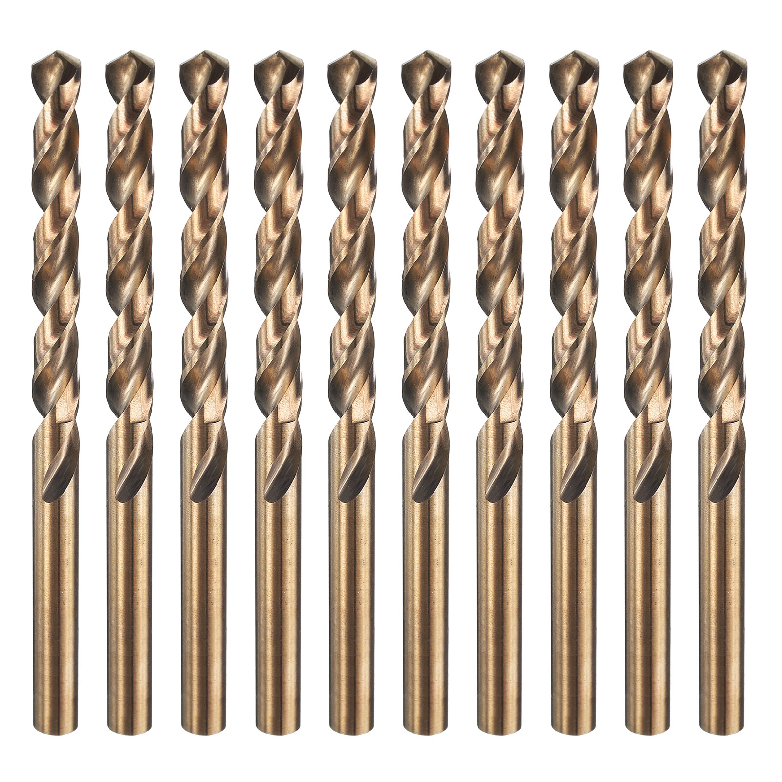 10pcs M35 Cobalt Drill Bit Set 6.5mm Cobalt High-Speed Steel