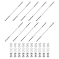 thumbnail image 1 of 10pcs M3x110mm Double End Threaded Stud Screw Bolt with Nuts and Washers, 1 of 6