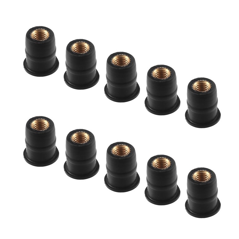 shikiウォルナット Amazon.com: 10PCS Wellnut, Alpha Rider M5 5MM Rubber Well Nut