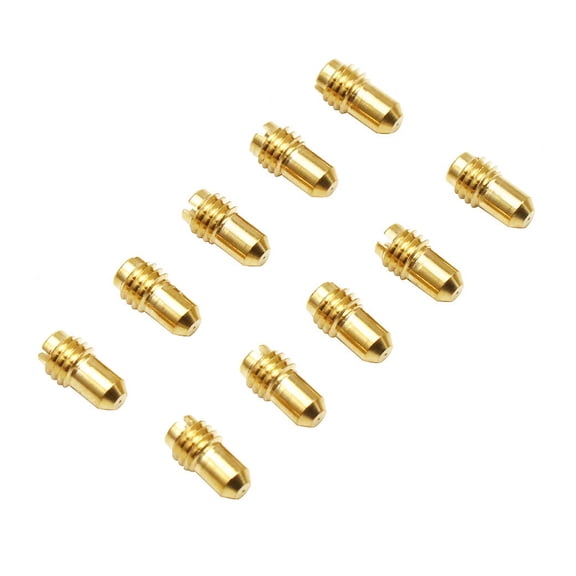 10pcs M5Thread Carburetor Jets for 1488 Dellorto PHBD MAMB UAUB PHBG Replacement #30-52 Idle Jet Motorcycle Accessory